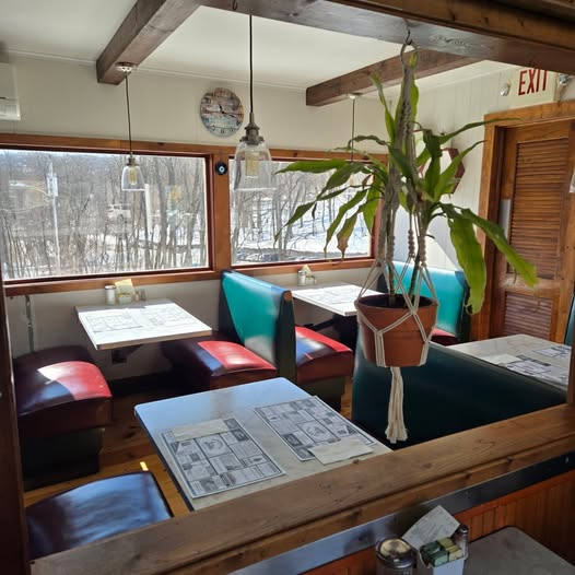 Booths at Bob's Diner